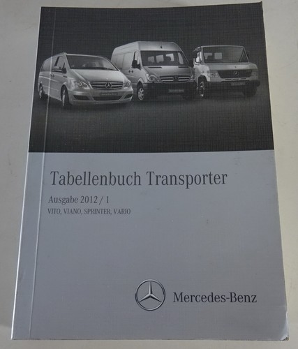 Tables book mercedes - book, benz