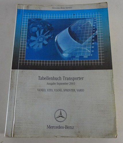 Tables book mercedes benz - tables,