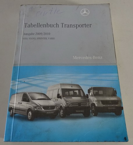 Table book mercedes benz - book,
