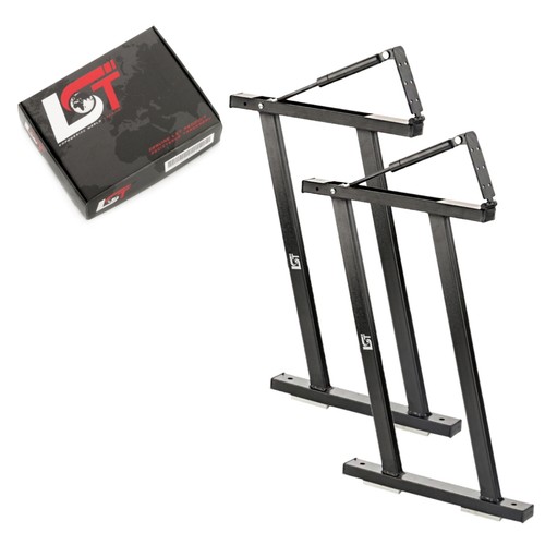 Mounting rails with - rails, hinge
